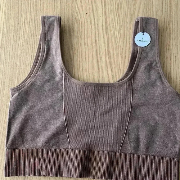 🆕Bella Movement Ribbed Seamless Sport Bra L🆕 - Picture 2 of 7